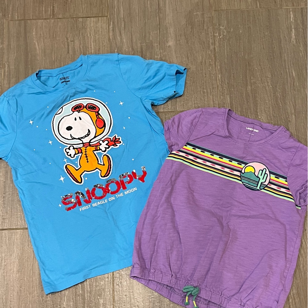 Lands End tees